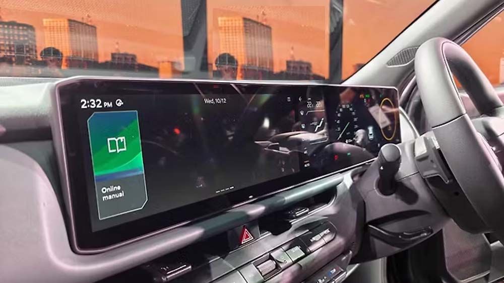 New Kia Seltos Dashboard